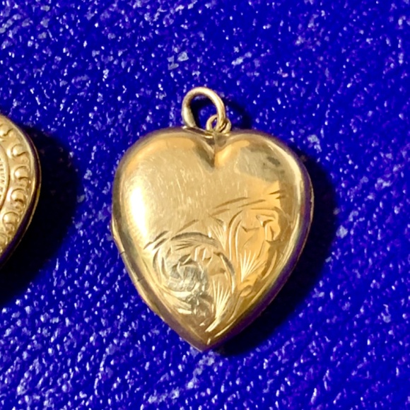 Beautiful Antique 9ct Gold Back And Front Lockets 6.61 Grams - Picture 3 of 11